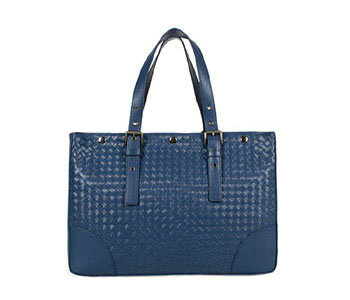 Bottega Veneta intrecciato leather shoulder bag 1159348-5 blue